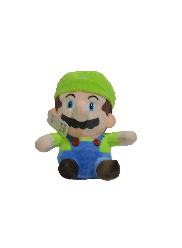 Green mini Mario teddy bear