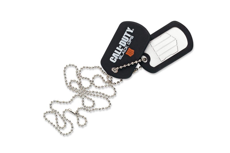 Exquisite Gaming Call Of Duty: Black Ops 4 Logo Lanyard & Dog Tag Keychain | Official Collectibles | Unique Black Ops 4 Gift Set - Image 5