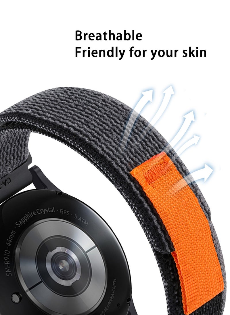 X-level Compatible With Huawei Watch Bands 22mm Band With Soft Breathable Comfortable Woven Wristbands For Huawei Watch GT 3 46mm/Huawei Watch 4/GT4 46mm Breathable & Washable Strap Replacement Wrist Strap - Image 5