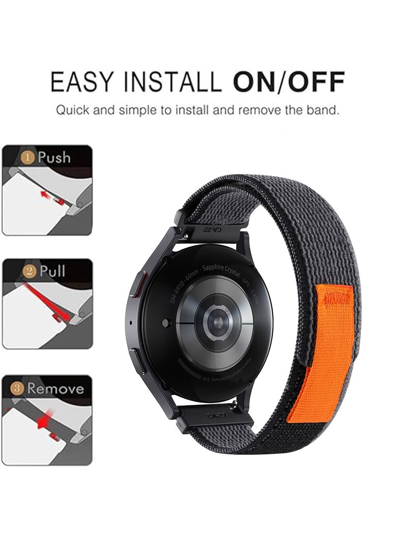 X-level Compatible With Huawei Watch Bands 22mm Band With Soft Breathable Comfortable Woven Wristbands For Huawei Watch GT 3 46mm/Huawei Watch 4/GT4 46mm Breathable & Washable Strap Replacement Wrist Strap - Image 2