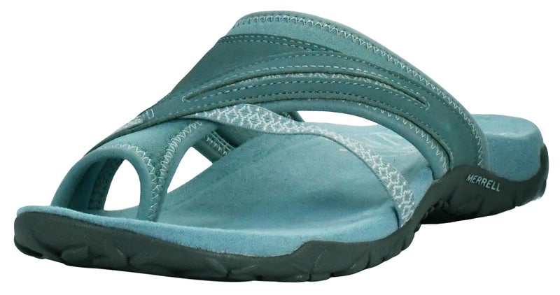 Merrell Women's Terran Post II Sandal, Blue Smoke, 8 - Image 1