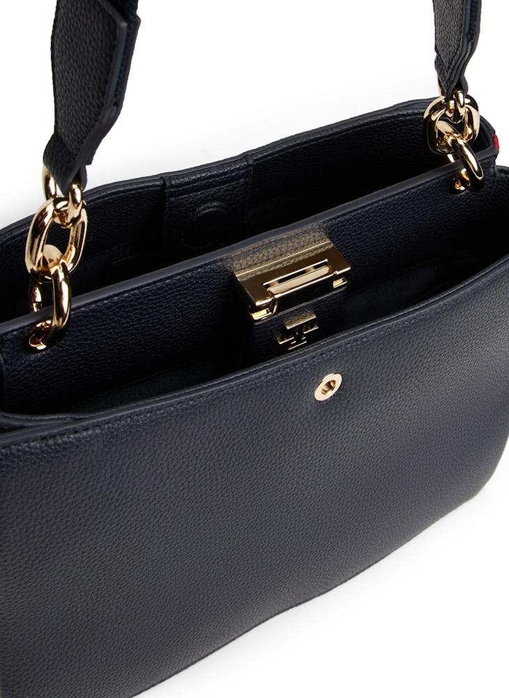 TOMMY HILFIGER Her Medium Satchel Bag - Image 4