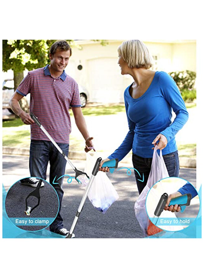 2-Pack Grabber Tool, 32" Long For Elderly Grab It Reaching Tool - Blue - Image 4