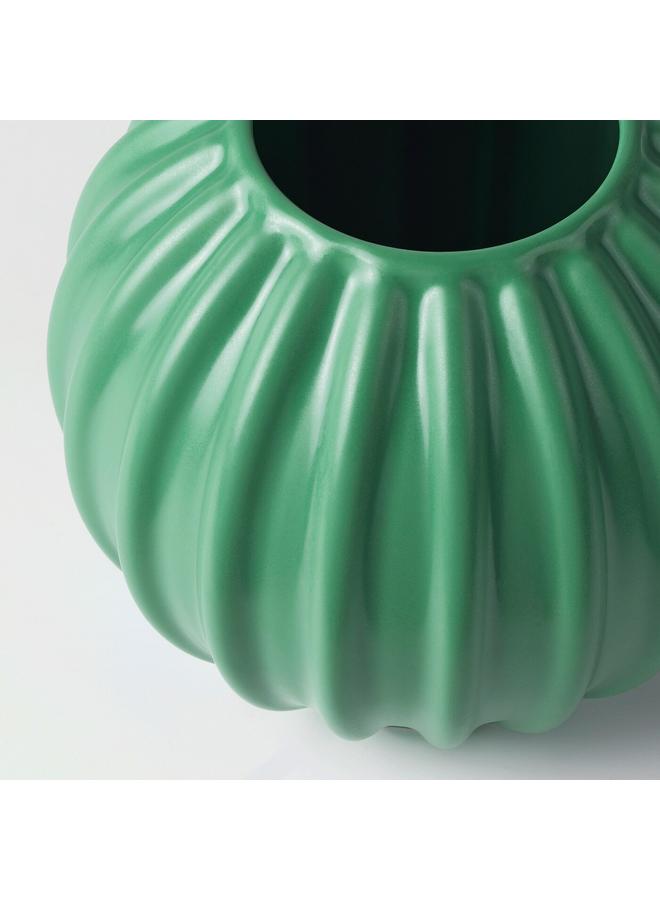 Zaboon Vase, green, 15 cm - Image 4
