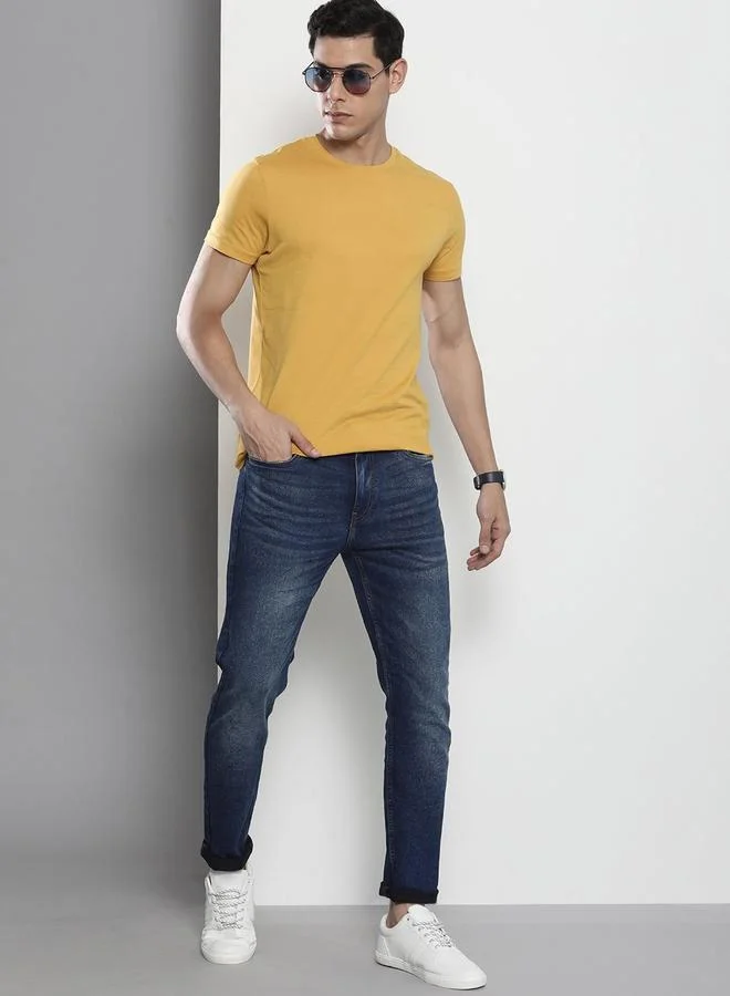 The Indian Garage Co  Men Slim Fit Solid Jeans for Men | Best Price UAE