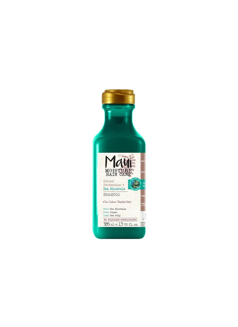 MAUI MOISTURE "Maui Moisture Color Protection + Sea Minerals Shampoo, Protect -Treated Tresses with Rich, Pure Algae, and Sea Kelp, Non-GMO, 13 Fl Oz" 