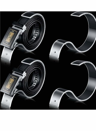 Belt Display Stands Set, 4 Pcs Clear Acrylic Belt Organizer Belt Display Case - pzsku/Z98EDE6EEFCADD6563C8CZ/45/1755846184/0b9107e3-7b0f-41f3-a7a1-d8546b0e98f9