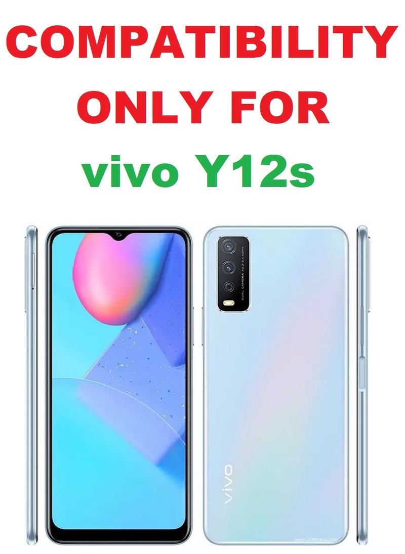Super 2 Pieces Tempered Glass Screen Protector Anti-Spy Privacy Designed For vivo Y12s Full Screen Coverage And Bubble Free - Image 2