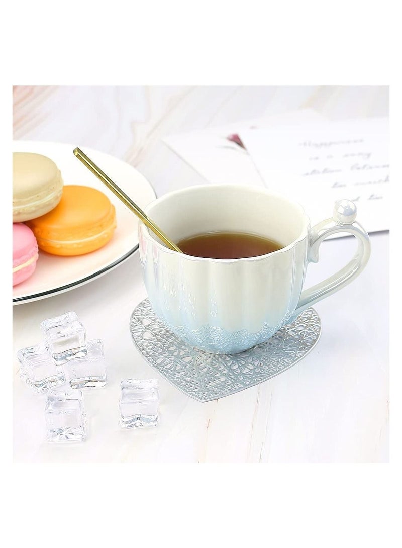 RARELY Set of 6 Coasters Cup Mats  - Image 4