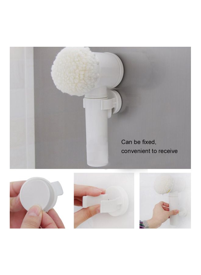 Loquat 5-In-1 Electric Cleaning Brush White/Yellow 17x22.5x7.5cm - Image 3