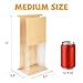 Foranda 50 Pack Bakery Bags with Window 51x39x11 Inches Tin Tie Tab Lock Resealable Cookie Bags for Packaging Bagels Bread Loaf Pastry Baked Goods - Image 4