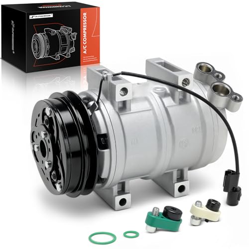 A-Premium Air Conditioner AC Compressor with Clutch Compatible with Mitsubishi L200 2.4L 2.5L 2008-2015 - Image 1