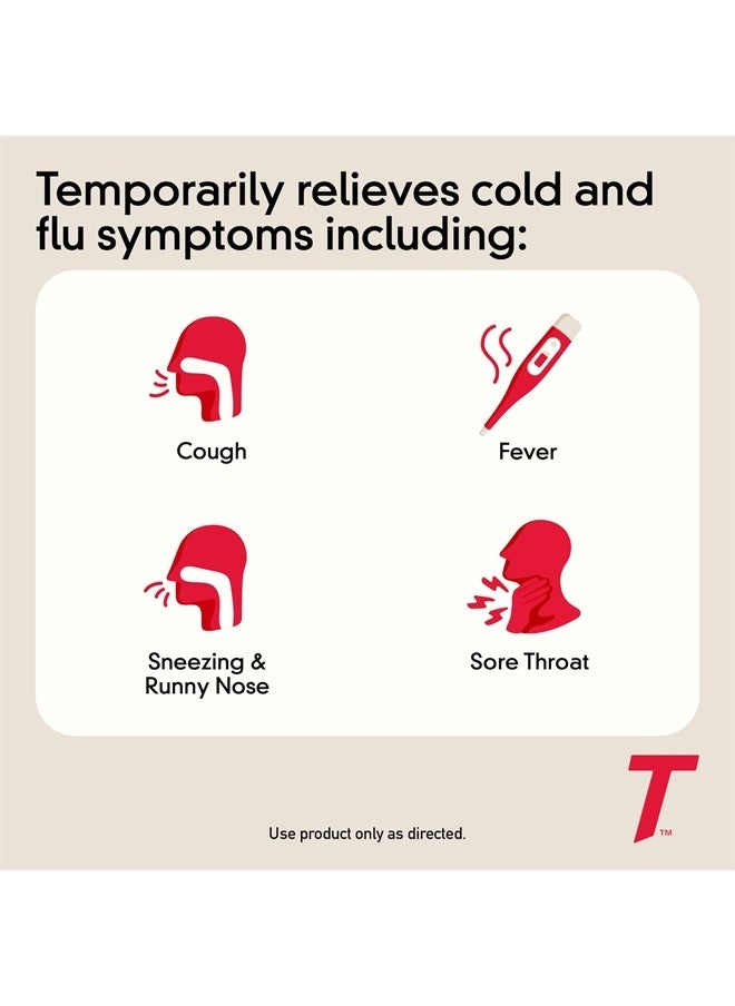 TYLENOL Children's TYLENOL Cold + Cough + Runny Nose Oral Suspension, Grape, 4 Fl. Oz  - Image 2