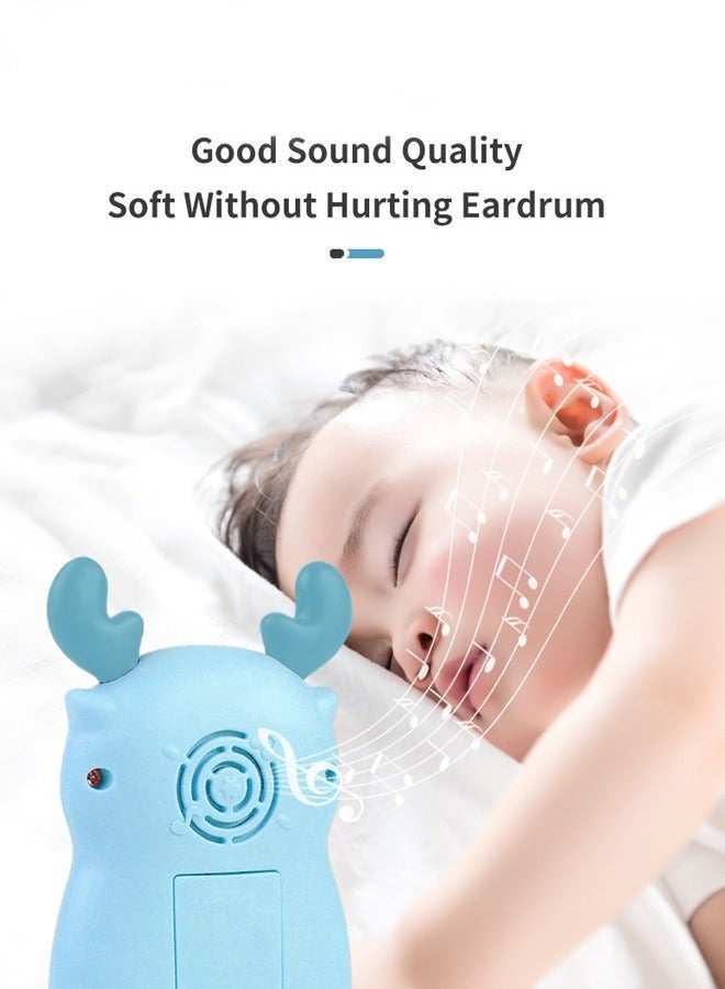 DURKU Baby Deer Shaped Mobile Phone Toy with Teether Case, Light, Music, and Adjustable Volume, Multifunctional Baby Phone Toy with 12 Learning Modes, Teething Toy for Babies, Ideal for Babies Who Enjoy P - Image 5