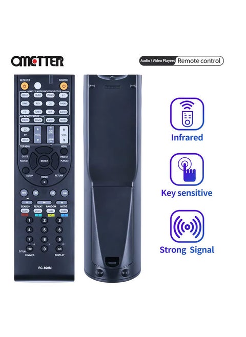 RC-898M For Onkyo Parts AV Receiver Remote Control TX-NR545 TX-NR646 TX-NR747 RC898M TXâ€‘NR5008 TXâ€‘NR709