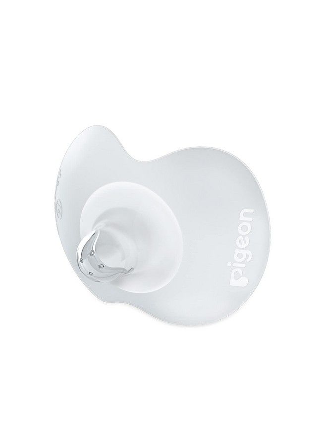 pigeon Natural Feel Silicone Nipple Shield Nipple Protector Size 3With Caseultra Softunique Unique Butterfly Shape1620 Mm Nipple Diametre  - Image 3
