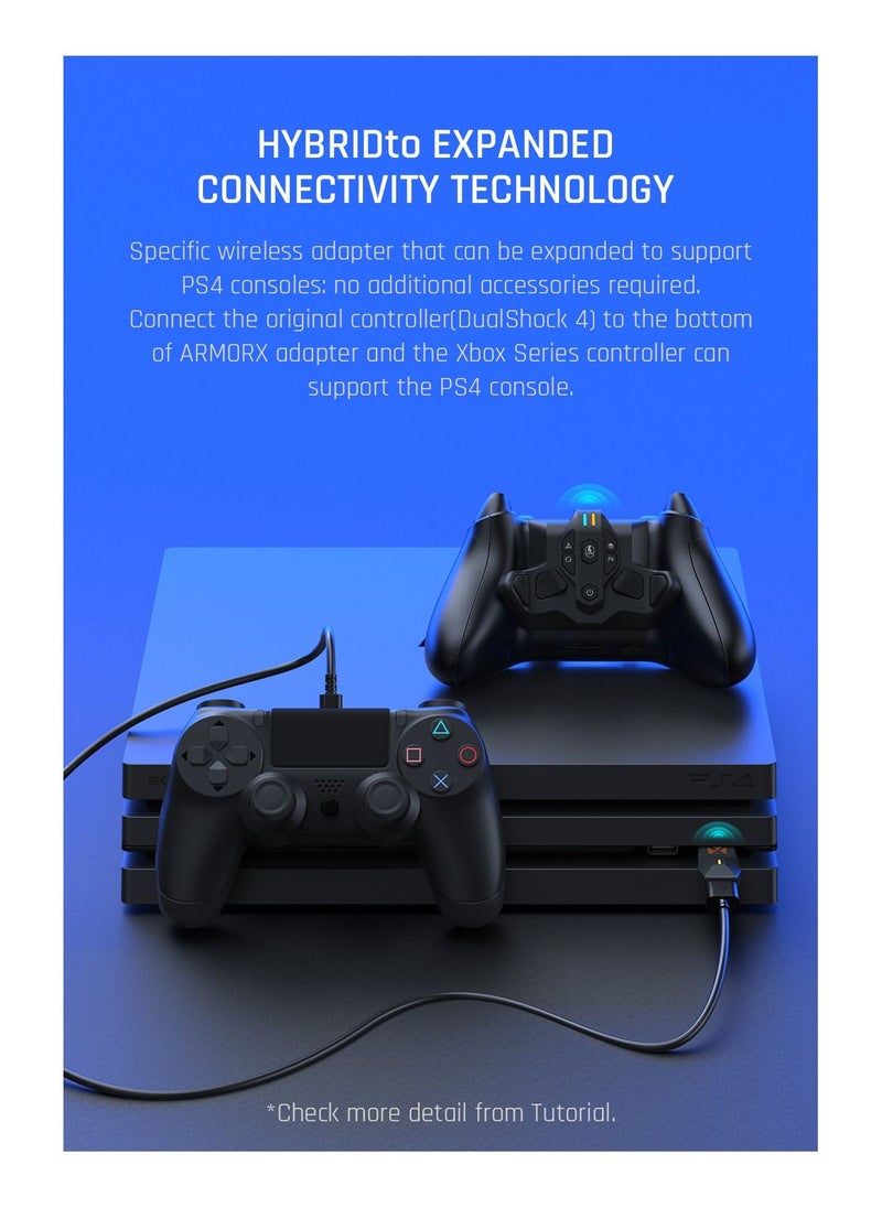 BIGBIG WON Armor-X Pro Strike Pack, Wireless Back Button Attachment for Xbox Series X|S Controller