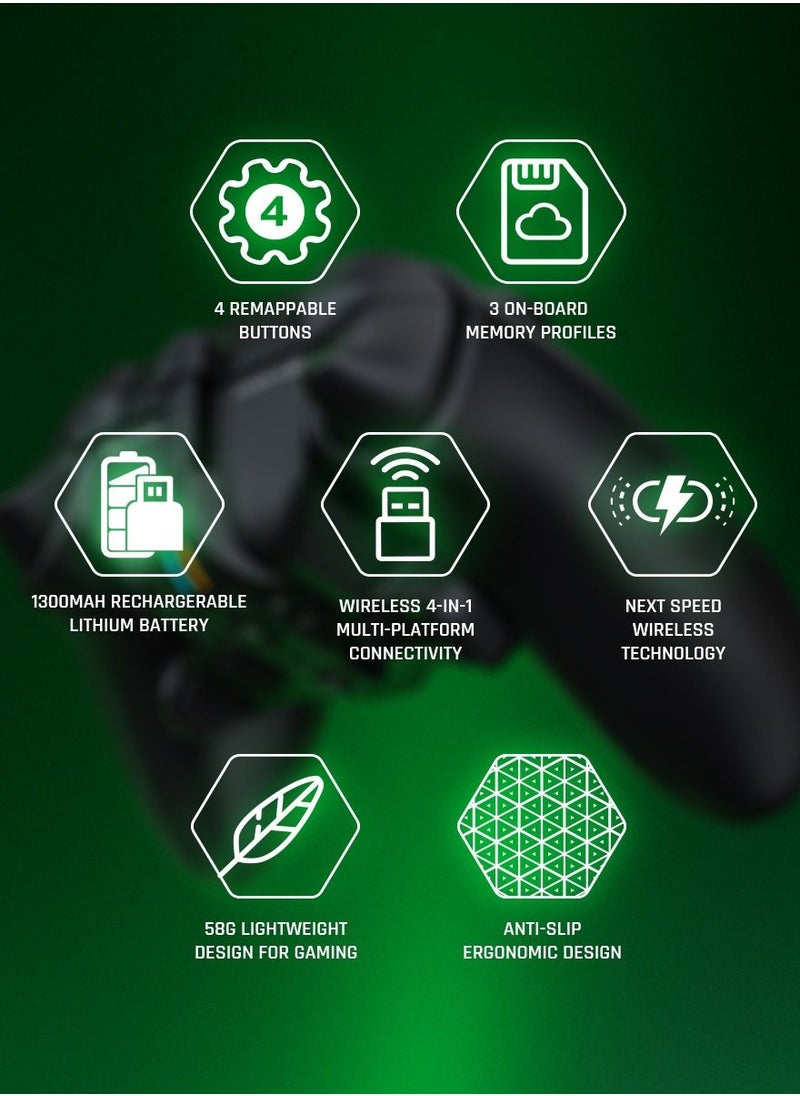 BIGBIG WON Armor-X Pro Strike Pack, Wireless Back Button Attachment for Xbox Series X|S Controller