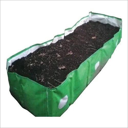 Real Trust سرير صنع الكمبوست من فيرمي 450 GSM 6 قدم × 4 قدم × 2 قدم من قماش HDPE مستورد مثبت بالأشعة فوق البنفسجية - Image 1