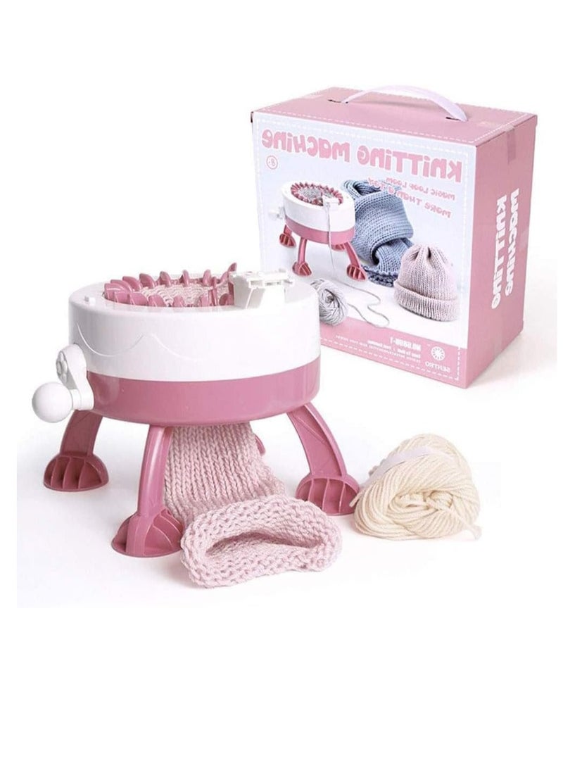 Arabest آلة الحياكة 22 إبرة مع جهاز ترتيب الإبر نول ذكي للحياكة مع عداد الصفوف مجموعة آلة حياكة مزدوجة للبالغين أو الأطفال - Image 1