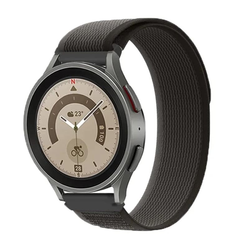 Dado حزام حلقة مسار 20 مم متوافق مع ساعة سامسونج 6 كلاسيك (47/43 مم)، ساعة 5 برو (45 مم)، ساعة 4 كلاسيك (46/42 مم)، ساعة 6/5/4 (40/44 مم)، ساعة 3 (41 مم)، هواوي GT2/GT3 (42/43 مم)، أمازفيت GTS - Image 1