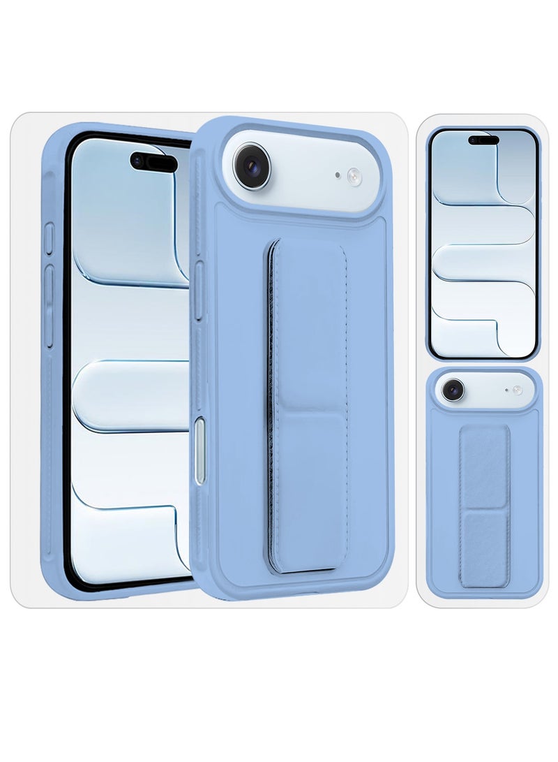 CATANES Premium PU Leather Case for iPhone 17 Air with Stand Function Shockproof and Anti Scratch Finger Grip - Image 5