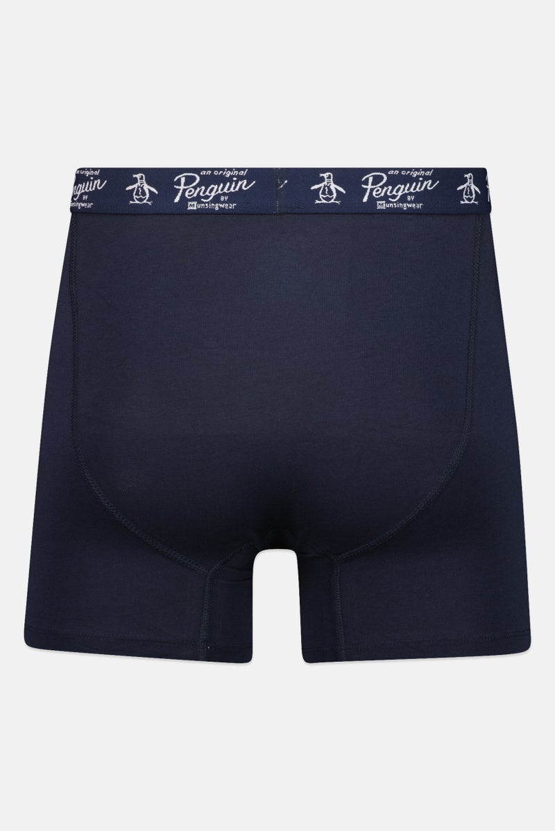 Original Penguin Men 4 Pcs Brand Logo Pull On Boxer Briefs, Multicolor - Image 2