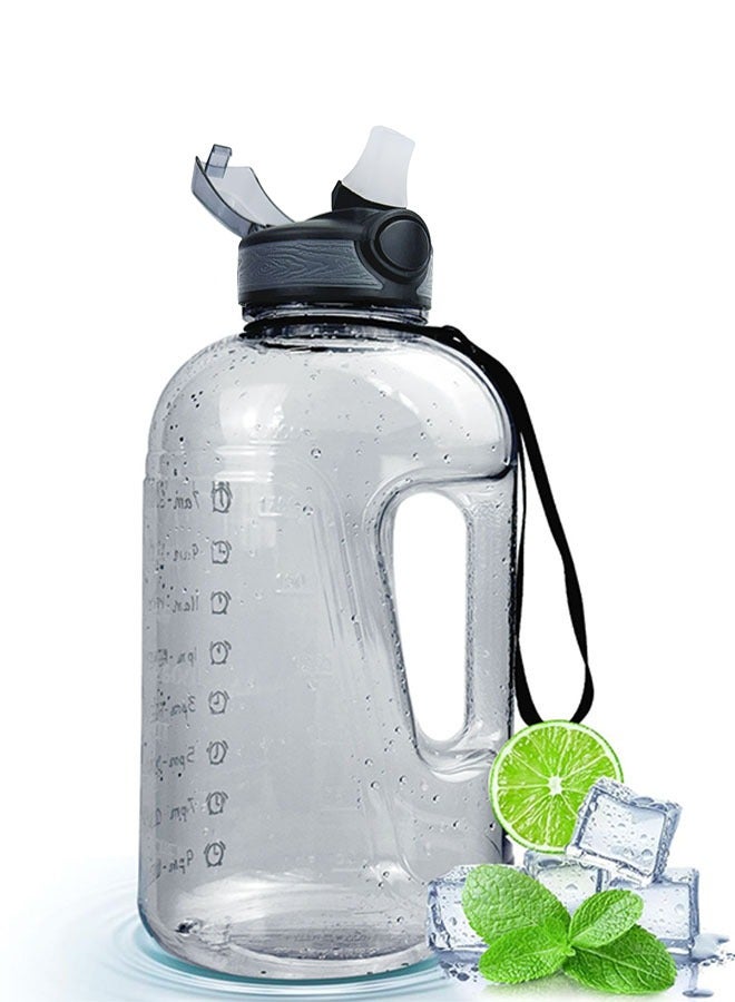 2.2L Big Water Bottle Sports Drinking Jug 2.2 Litre BPA Free Large Capacity 2200ml Bottle Jug for Gym Outdoor Office