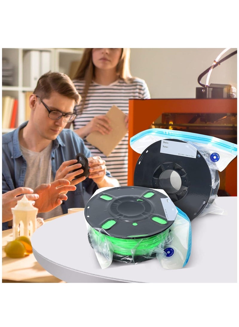 Generic - 3D Printer Filament Storage Vacuum Bags Kit Filament Vacuum Bags Filament Vacuum Storage Bag Kit with Electric Pump for Keeping Filament Dry - Image 1