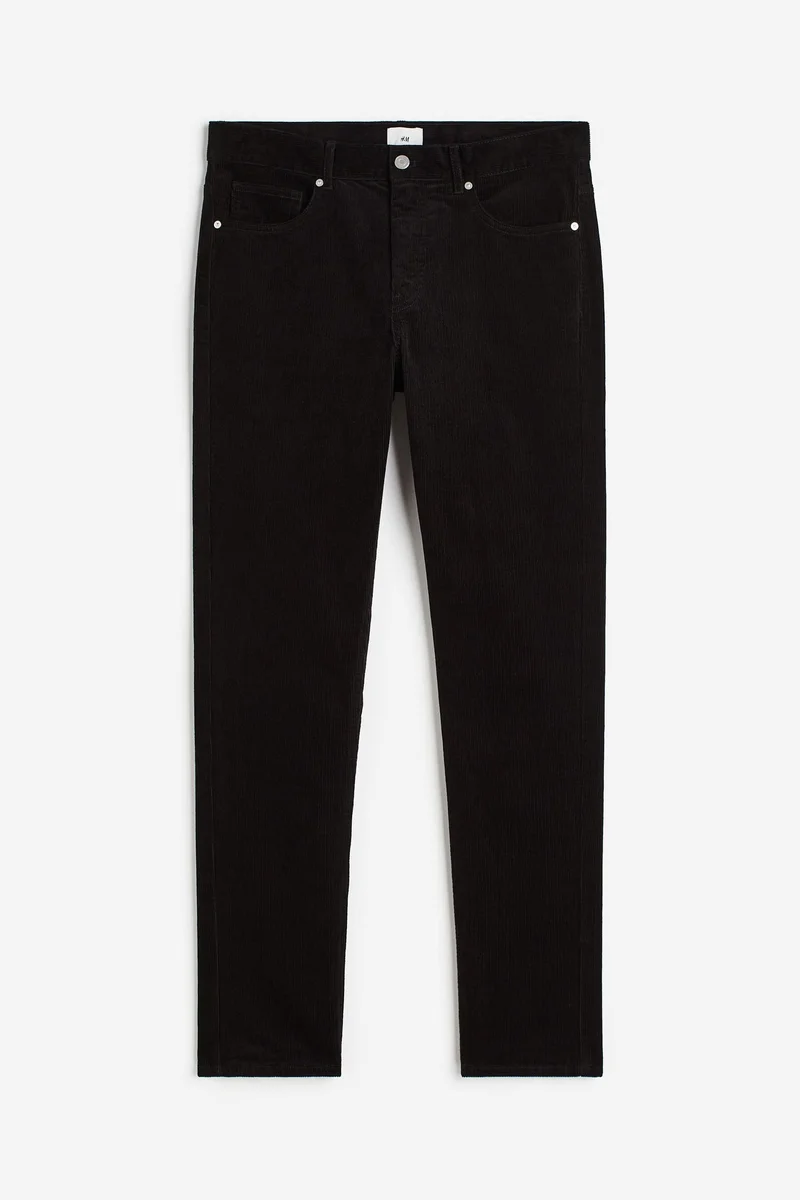 اتش اند ام Slim Fit Corduroy Trousers