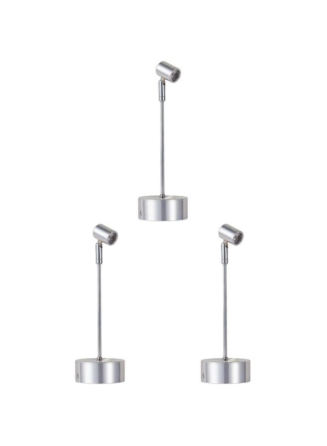 Uonlytech 3 Pieces Led Showcase Spotlight Showcase Mini Display Lighting Cabinet Spotlight Track Lighting Indoor for Jewelry Counter - Image 1