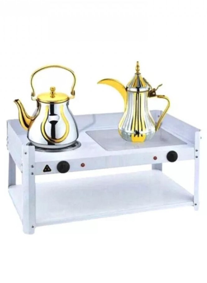 Microplus - Electric Coffee & Tea Heater | Hot Plates | 1250W PS-8015 Multicolor - Image 1