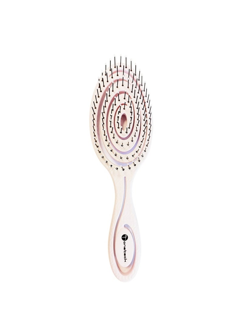 Onetech Onetech Hair Brush Bio Loop Pink 5440-B4  - Image 3