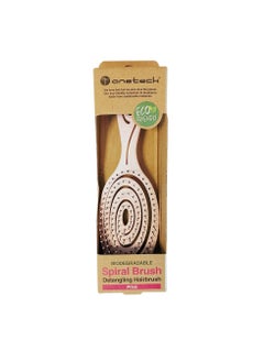 Onetech Onetech Hair Brush Bio Loop Pink 5440-B4  - Image 1
