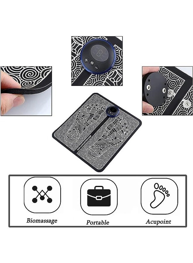 JS Foldable Feet Massage Machine For Improved Circulation, Muscle Relaxation And Pain Relief - Image 2