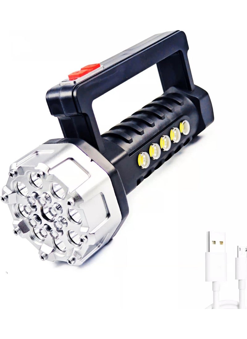 Kanisti Flashlight Rechargeable 17LED+5COB LED Ranchi RC-3030  - Image 1