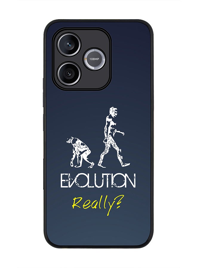 Stylizedd For Honor 600 Lite / 500 Smart / Honor X80i Case,Slim fit Camera Protection, Shockproof Thin Phone cover  - Evolution, Really (Grey) - Image 1