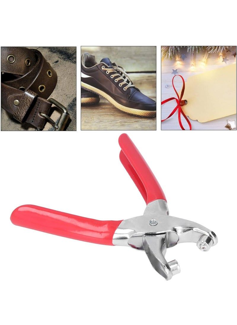 Oasisgalore 4mm Grommet Eyelet Plier Kit, Hole Punch Pliers with 28-40 Metal Eyelets, Grommet Tool for Leather, Belts.  - Image 2