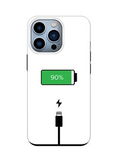 Tough Pro Series Case for Apple iPhone 14 Pro Dual Layer hybrid PC & TPU Customized Mobile Cover Shield with inner TPU protection Matte Finish - Battery Charging