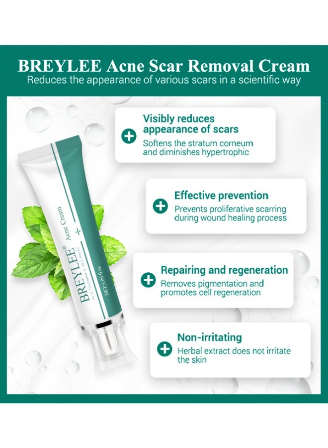 بريلي Herbal Repair Cream Effectively Heals Four Types Of Scars 30g - Image 3