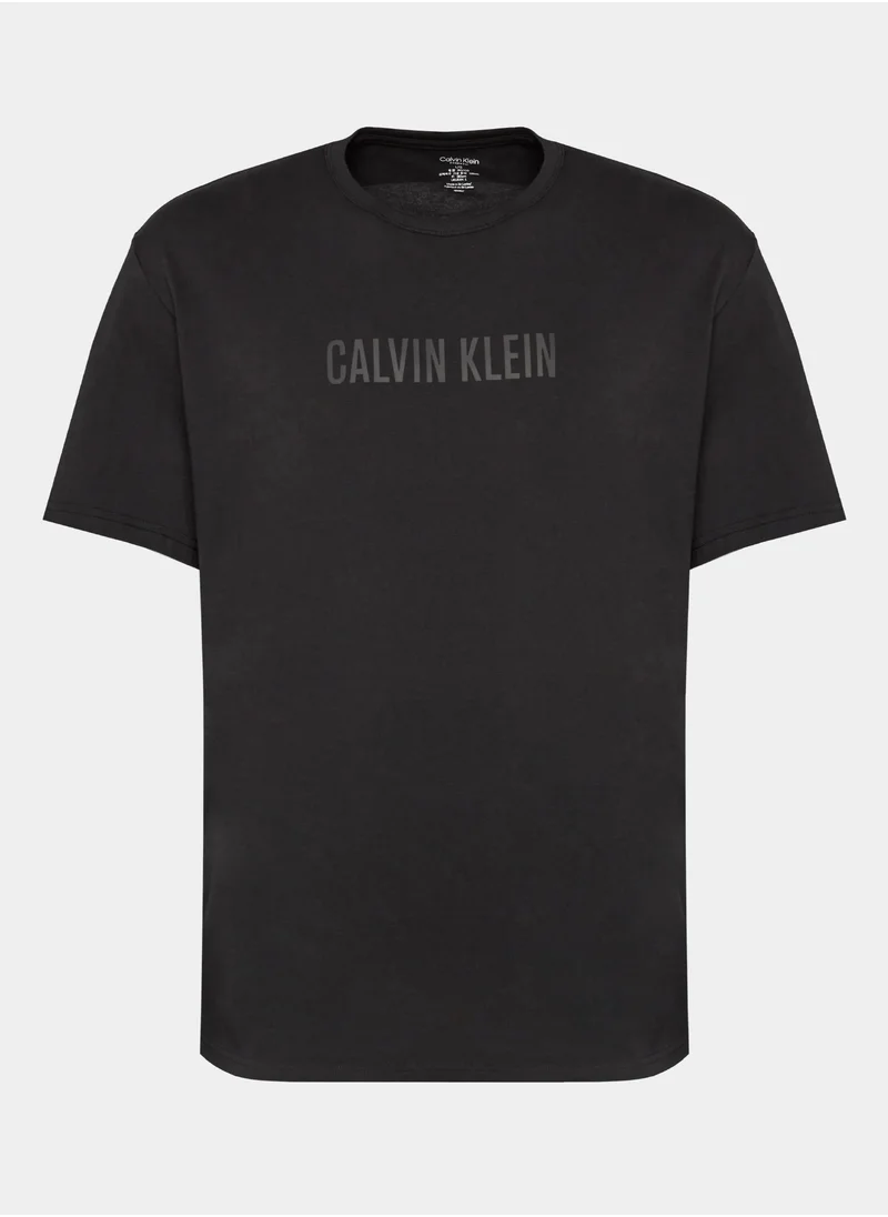 CALVIN KLEIN Logo Crew Neck T-Shirt