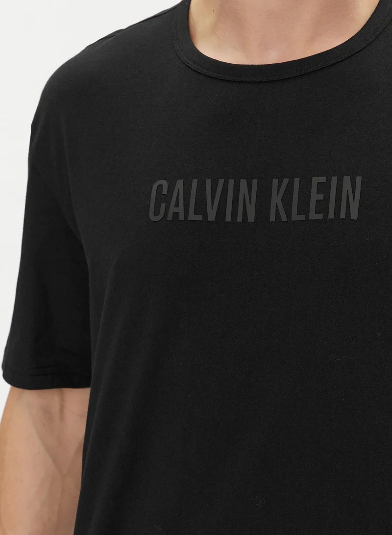 CALVIN KLEIN  Logo Crew Neck T-Shirt for Men | Best Price UAE