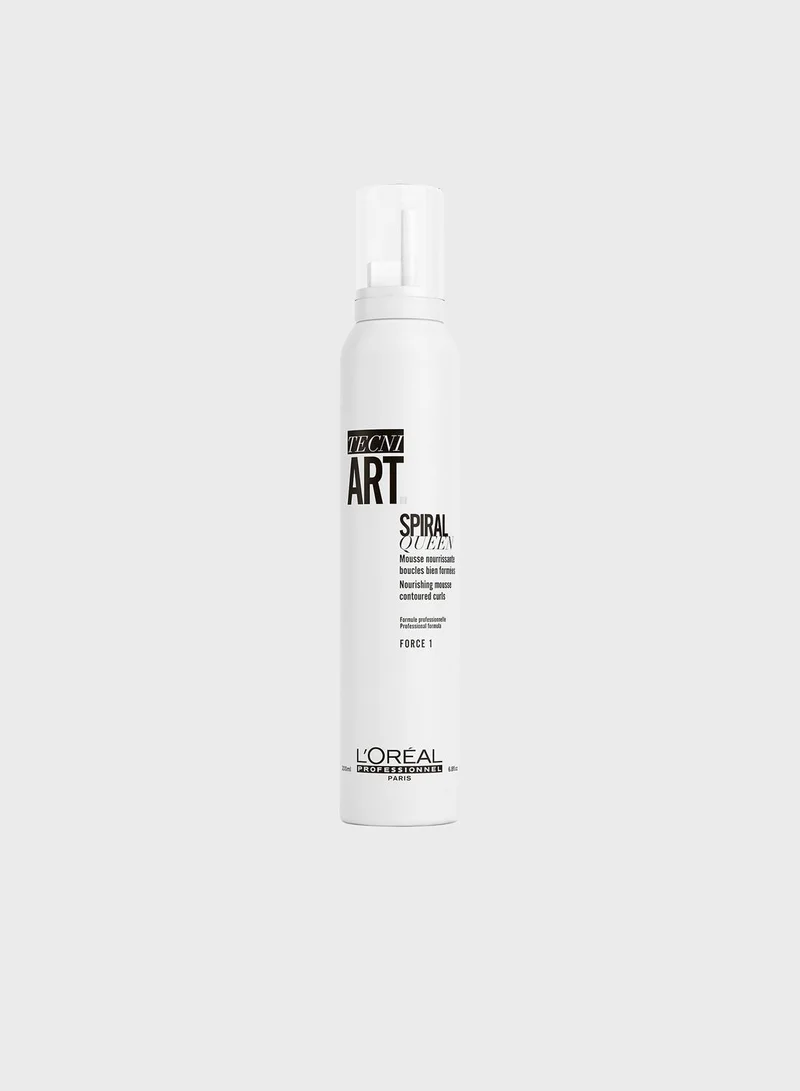 L'Oréal Professionnel Loreal Professionnel Tecni Art Spiral Queen Nourishing Mousse 200ml