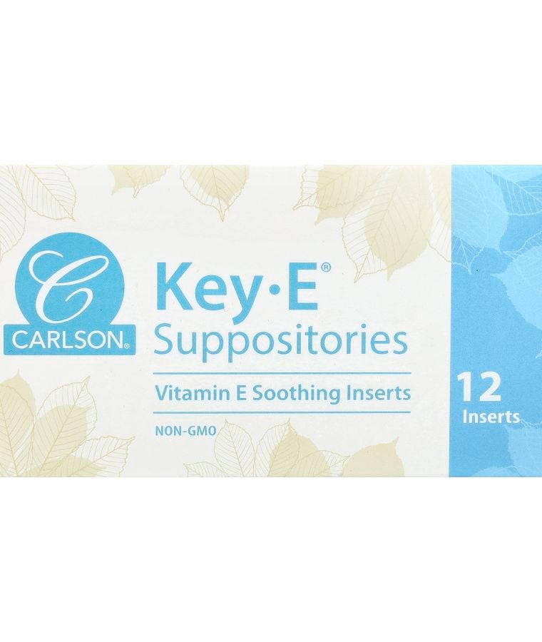 Carlson Key-E® Suppositories 12 Inserts