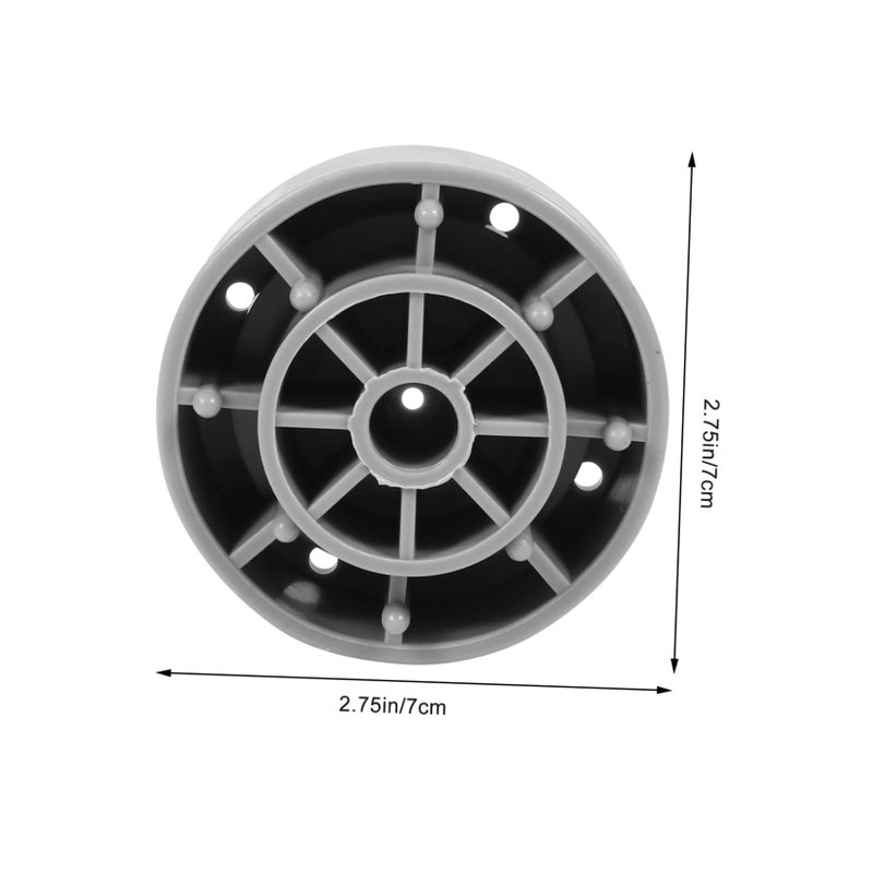 4 Pieces Anti Vibration Washing Machine Pads Spike Design Noise Reduction Washer Feet Mats - Image 3