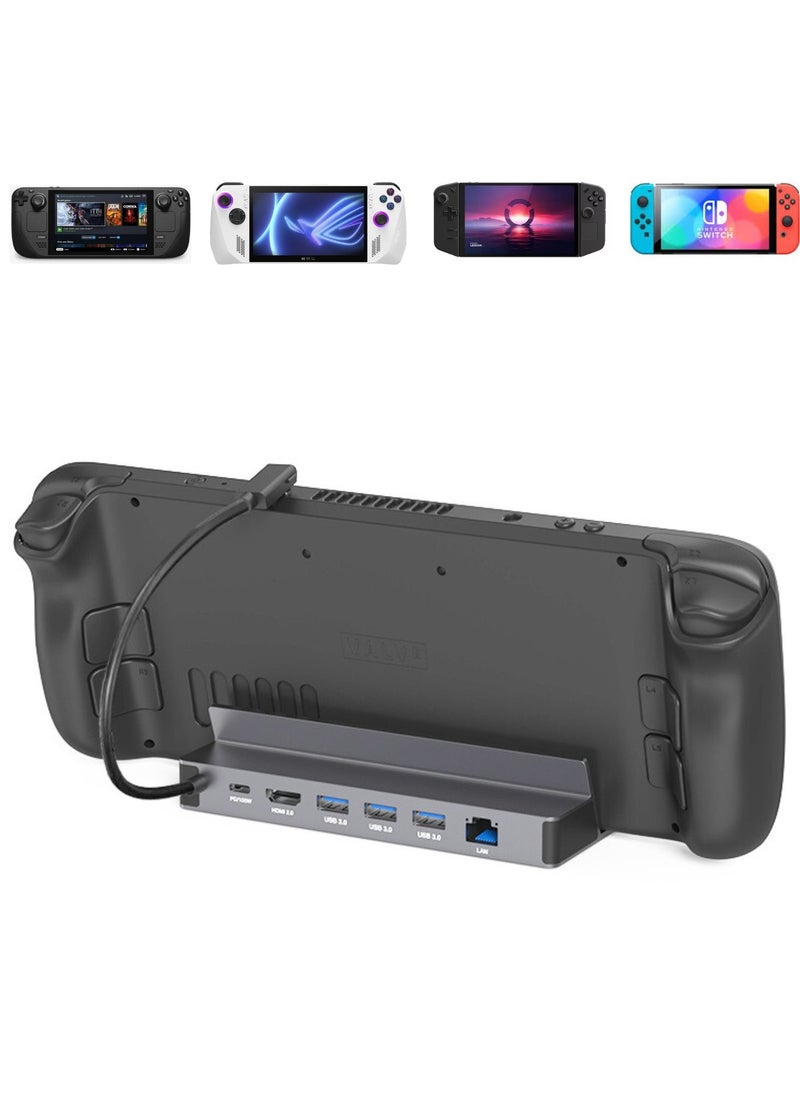 USB C Docking Station for Steam Deck Steam Deck OLED ROG Ally Lenovo Legion Go Switch Gaming 4K@60Hz HDMI Gigabyte Ethernet 100W USB-C Charging Port 10Gbps USB3.0 - pzsku/Z98F01876DF5862149A26Z/45/_/1720282040/3009f646-0acd-459d-b9b8-3a31050f50d3