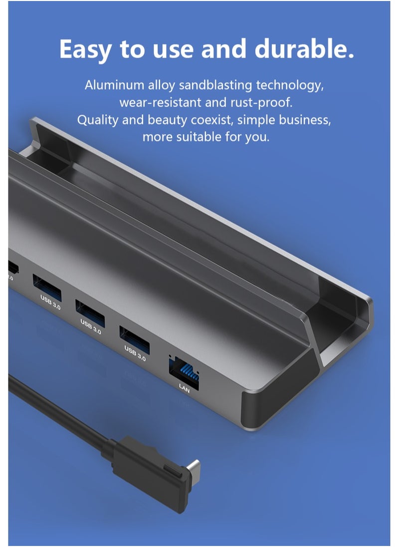 USB C Docking Station for Steam Deck Steam Deck OLED ROG Ally Lenovo Legion Go Switch Gaming 4K@60Hz HDMI Gigabyte Ethernet 100W USB-C Charging Port 10Gbps USB3.0 - pzsku/Z98F01876DF5862149A26Z/45/_/1720282114/5e5b8043-d67a-4df3-8e06-d4daacacc7e6