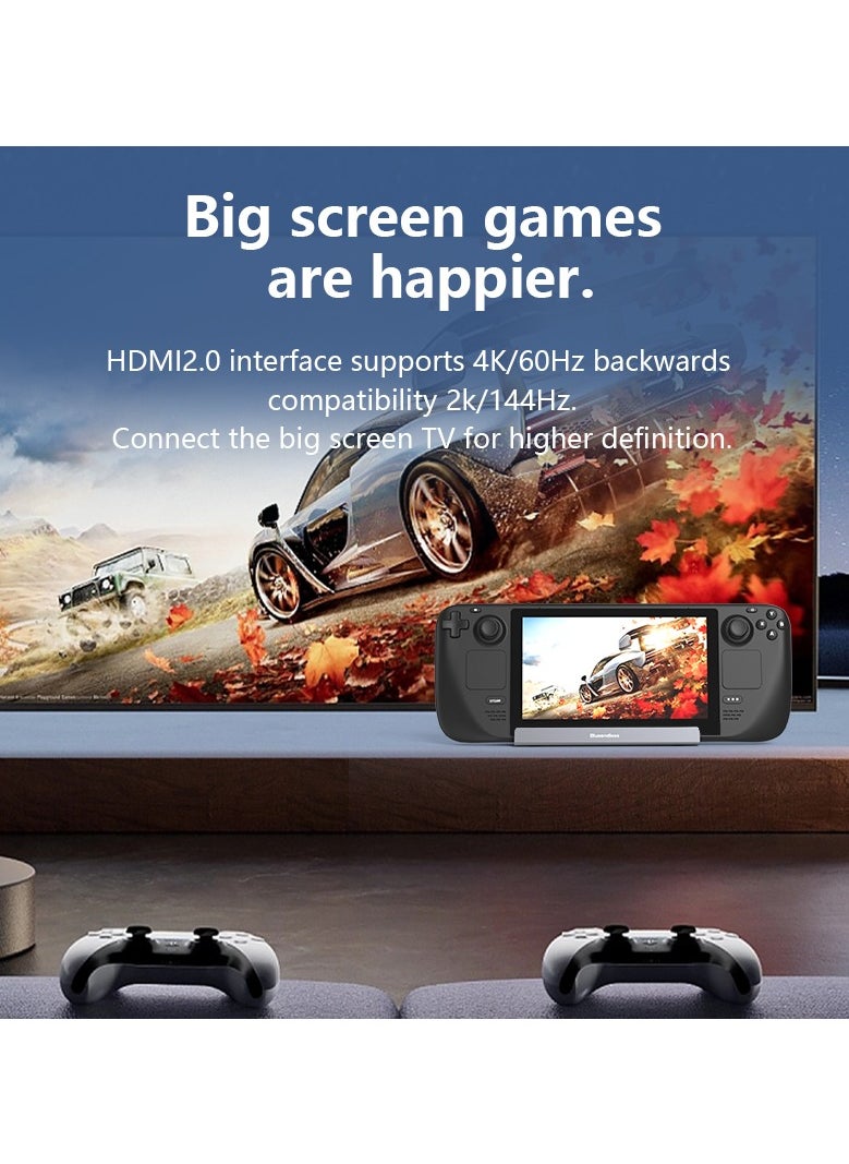 USB C Docking Station for Steam Deck Steam Deck OLED ROG Ally Lenovo Legion Go Switch Gaming 4K@60Hz HDMI Gigabyte Ethernet 100W USB-C Charging Port 10Gbps USB3.0 - pzsku/Z98F01876DF5862149A26Z/45/_/1725814221/26b8c5e3-e37f-4605-a04e-c522efa0d24a