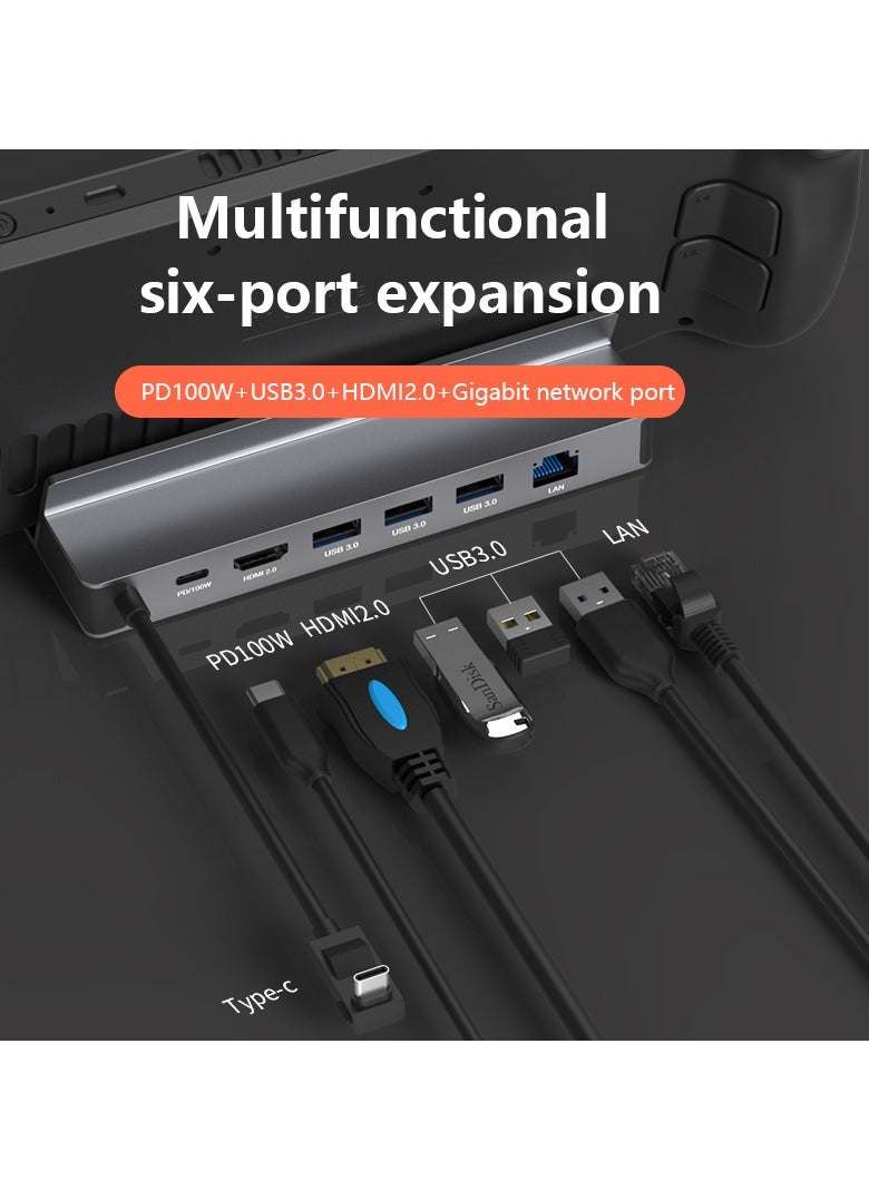 USB C Docking Station for Steam Deck Steam Deck OLED ROG Ally Lenovo Legion Go Switch Gaming 4K@60Hz HDMI Gigabyte Ethernet 100W USB-C Charging Port 10Gbps USB3.0 - pzsku/Z98F01876DF5862149A26Z/45/_/1725814222/d54f6675-28d5-4f3c-9717-81cfb62c343b