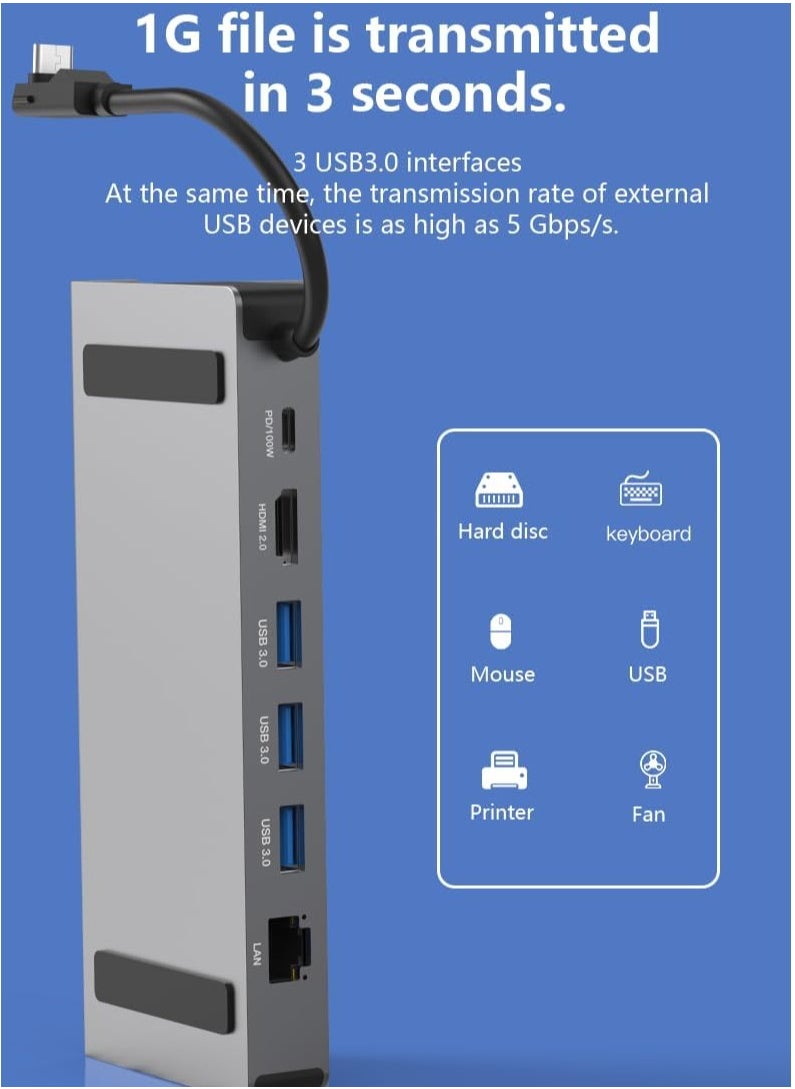USB C Docking Station for Steam Deck Steam Deck OLED ROG Ally Lenovo Legion Go Switch Gaming 4K@60Hz HDMI Gigabyte Ethernet 100W USB-C Charging Port 10Gbps USB3.0 - pzsku/Z98F01876DF5862149A26Z/45/_/1725814423/a855a66e-7271-4b1f-b57f-8b9cdc42e7c1